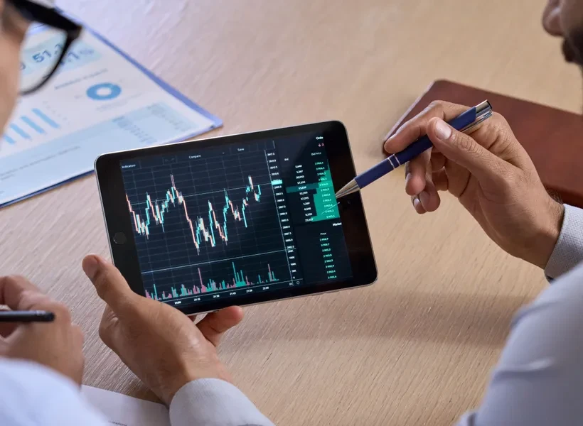 Säule Tradevo Analysezentrum